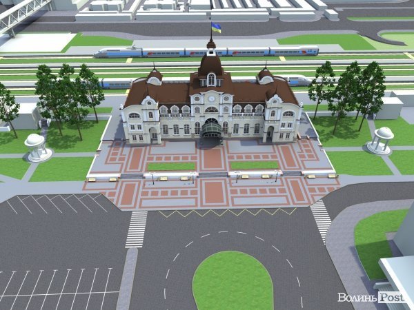 Проект реконструкції Привокзальної площі